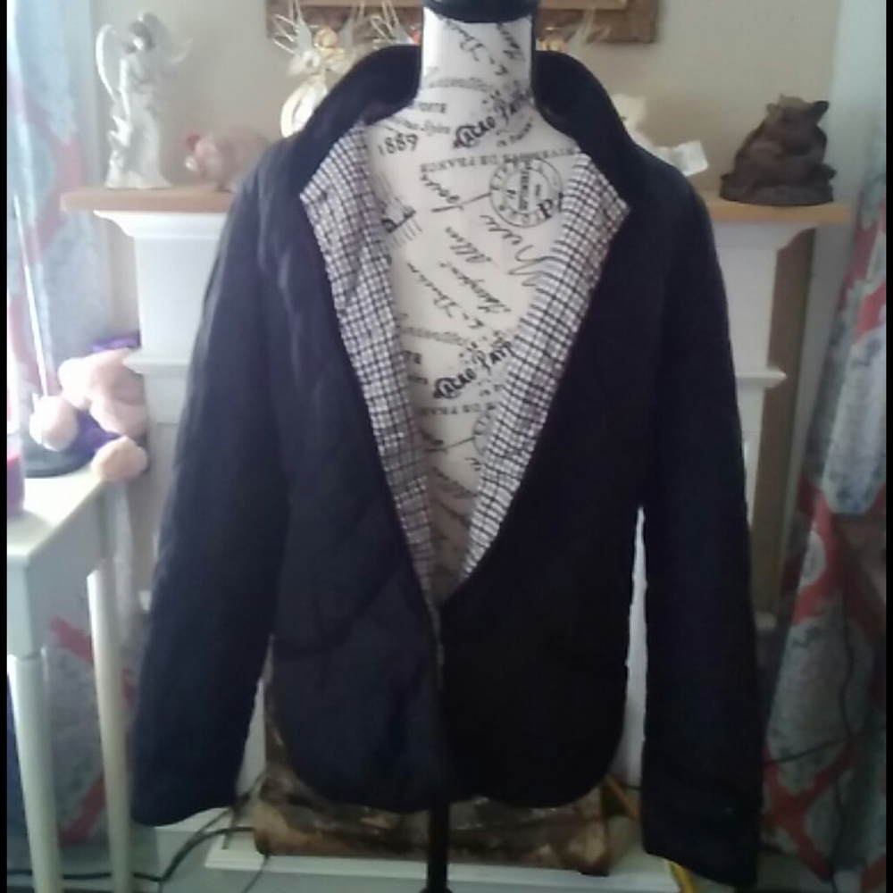 St.Johns Bay quilted puffy button up JACKET
